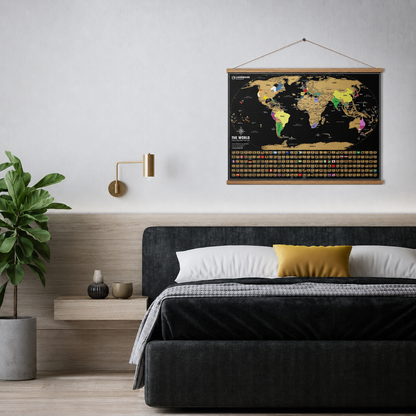Mapa Mundial para Rascar